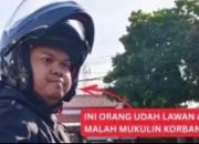 Pelatih Taekwondo Tak Melawan saat Dianiaya Pemotor yang Lawan Arah