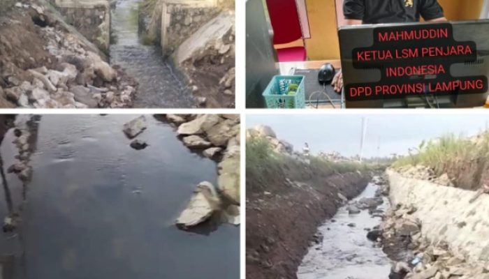 Proyek Peningkatan dan Rehabilitasi Jaringan Irigasi Gedung Tataan Utama Di Duga Bermasalah