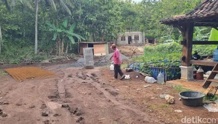 Jejak Diduga Harimau Resahkan Pekerja Proyek Ponpes Gunungkidul