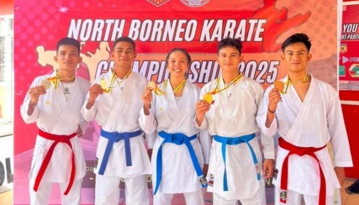 Polda Kaltara Ikut Karate Bhayangkara Presisi Kaltara sabet gelar ‘Raja’ Borneo di Kejuaraan North Borneo