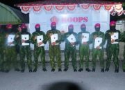 10 Prajurit Petarung Marinir Terima Kenaikan Pangkat Luar Biasa  