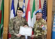 Tutup 16 Tahun Misi MTF Indonesia di UNIFIL, KRI Sultan Iskandar Muda Raih Medali Kehormatan Lebanon