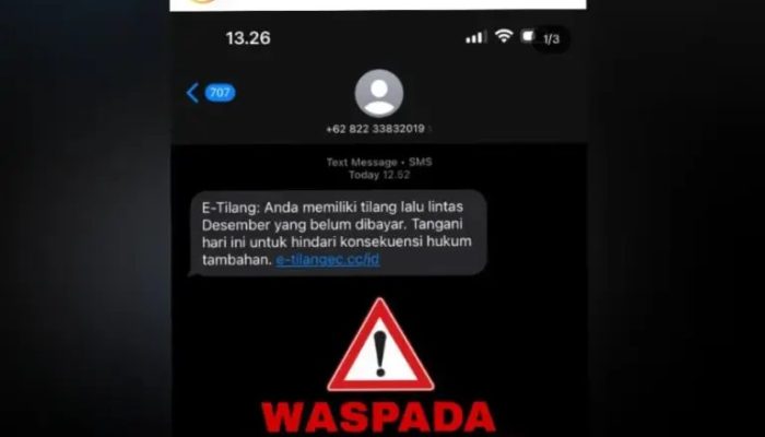 Waspada Penipuan e-Tilang, Kapolres Magetan: Jangan Percaya SMS atau WA Berisi Tautan