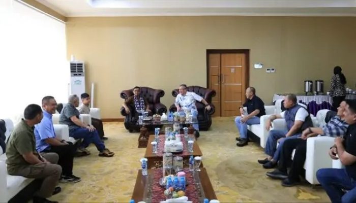 PJU Polda Babel Sambut Waka Polda Baru 