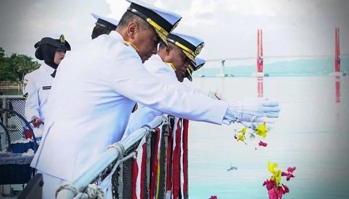 Hari Dharma Samudera, Kodaeral IX Kerahkan 5 KRI