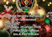 PWI Pusat Selenggarakan Natal Bersama Wartawan Kristiani se-Jabodetabek