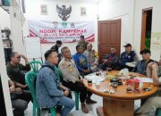 Kapolsek Koja Gelar Ngopi Kamtibmas di Tugu Utara, Ajak Warga Jaga Keamanan Lingkungan