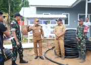 Bupati Kotabaru Tinjau Progres Pembangunan Batalyon Infanteri TP 884/Saijaan