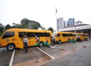 Gubernur DKI Luncurkan 32 Bus Angkutan Sekolah Ramah Disabilitas
