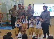 Sat Binmas Polres Metro Jakarta Utara Gelar Polisi Sahabat Anak di TK Mitra Penabur Kelapa Gading