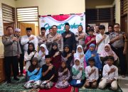 Polsek Pademangan Gelar Jumat Berkah, Santuni 14 Anak Yatim Piatu dan Dhuafa