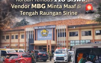 TRAGEDI “SOTO MAUT” SMA 2 KUDUS: Korban Tembus 118 Siswa, Vendor MBG Minta Maaf di Tengah Raungan Sirine