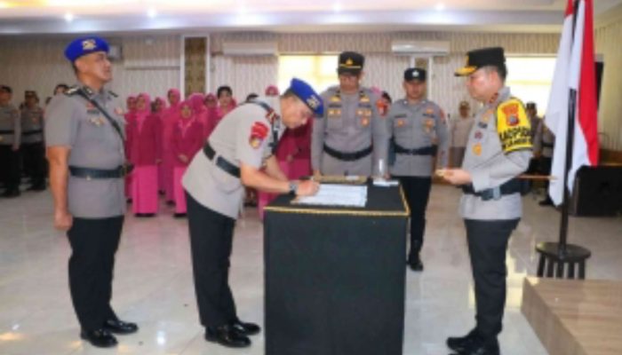 Kapolda Sulut Pimpin Sertijab Dir Polairud : Kombes Pol Bayuaji Yudha Prajas Resmi Nahkodai Direktorat Polairud