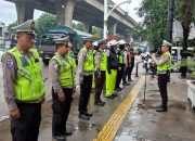 Satlantas Polres Metro Jakarta Utara Gelar Operasi Keselamatan Jaya 2026 di Jl. Yos Sudarso