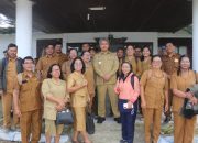 Camat dan Kepala Desa Sampaikan Laporan Kondisi Desa Terdampak Bencana Pada Rakor Dengan Wabup Taput