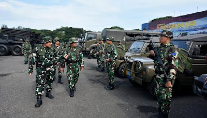 Menart 2 Marinir Cek Kesiapan Tempur