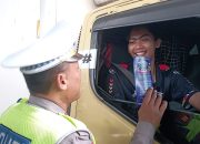 Satlantas Polres Metro Jakarta Utara Sosialisasikan Operasi Keselamatan Jaya 2026 di Ancol