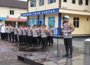 Kabid Propam Polda Banten Kombes Pol Murwoto Pimpin Apel Siang di Polres Lebak: Wujudkan Disiplin dan Profesionalisme Anggota Polri