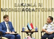 Bakamla RI Buka Peluang Kolaborasi Proyek NMSS dan Keamanan Siber dengan Estonia