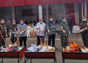 Kejari Kabupaten Tangerang Musnahkan Ribuan Gram Sabu-sabu, Tembakau Sintetis dan Obat Keras