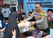 Kapolres Metro Jakut Gelar Jumat Peduli: Edukasi Narkoba hingga Bansos di RPTRA Sungai Bambu