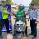 Hari Ke-9 Operasi Keselamatan Maung 2026, Sat Lantas Polres Lebak Apresiasi Pengendara Tertib dengan Bagikan Tumbler