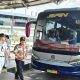 Rampcheck di Terminal Pulo Gebang, Jasa Raharja Jaktim Cek Kelayakan Bus