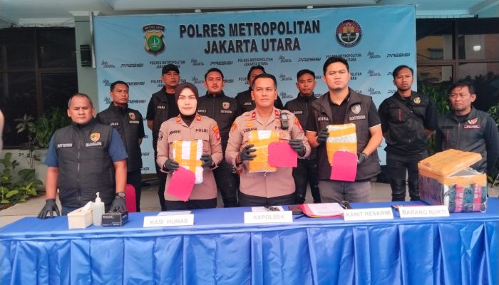 Polsek Pademangan Berhasil Ungkap Kasus Peredaran Ganja, Sita Lebih dari 3 Kilogram Barang Bukti