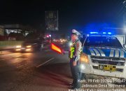 Satlantas Antisipasi Macet, Laka dan C3 di Jalinsum Hajimena Patroli Hunting