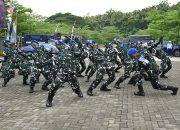 Terima Baret Biru, 15 Siswa Sejurba A-43 Dikukuhkan jadi Personel Pom TNI AU