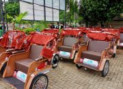 Becak Listrik Bantuan Presiden Prabowo Perkuat Transportasi Hijau DIY