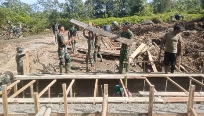 TMMD ke 127 Kodim 0116 Nagan Raya Jadi Jembatan Kedekatan TNI dan Warga