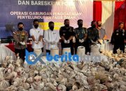 Bea Cukai Kepri dan Bareskrim Polri Gagalkan Penyelundupan 16 Ton Pasir Timah Senilai Rp. 3,2 Miliar