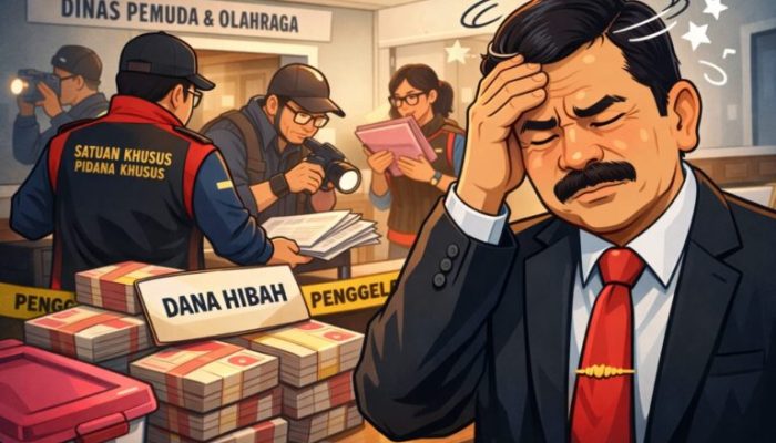 Kejari Kabupaten Malang Geledah Kantor Dispora, Dalami Dugaan Penyelewengan Dana Hibah KONI