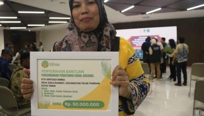 883 Hektare Hutan Dibagi ke Warga Kaltim, Ratusan Keluarga Dapat Akses Kelola