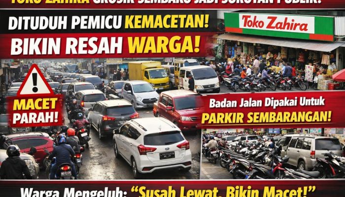 Dugaan Pembiaran! Aktivitas Toko Gunakan Badan Jalan, Warga Soroti Sikap Pemerintah Kelurahan Maccini Sombala