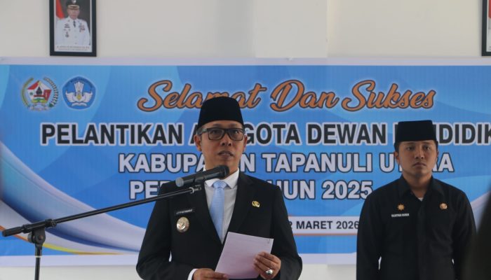 ‎Bupati Tapanuli Utara Lantik Anggota Dewan Pendidikan, Dorong Peningkatan Kualitas SDM dan Pendidikan Berkarakter