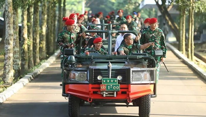 KSAD Datangi Grup 1 Kopassus, Beri Pesan kepada Seluruh Prajurit