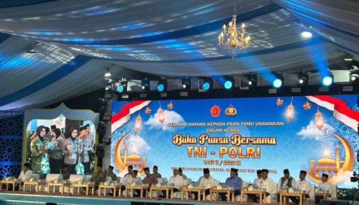 Wakasal Hadiri Buka Puasa Bersama TNI-Polri Perkuat Soliditas Jaga Keamanan NKRI