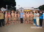 Serah Terima Kawal Pasukan Pengamanan Presiden di Istana Merdeka Meriah dengan Atraksi Budaya Nusantara