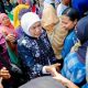 Open House Lebaran Gubernur Khofifah Didatangi Ribuan Warga