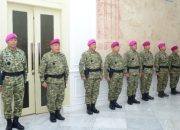 Pangkormar Pimpin Serah Terima Jabatan Kepala Dinas Hukum Korps Marinir