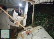 Hujan Deras Picu Longsor di Leuwidamar, Satu Rumah Warga Rusak Parah