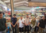 Pemantauan Satgas Saber Pangan Pusat di Pasar Lemabang Palembang: Pasokan Aman, Harga Stabil