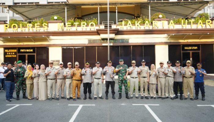 Apel Pengamanan Malam Takbir Idul Fitri 1447 H, Polres Metro Jakarta Utara Pastikan Situasi Aman Kondusif