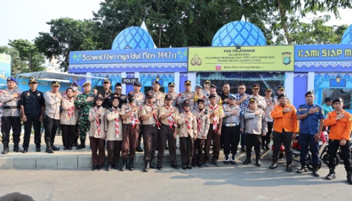 Karoops Polda Metro Jaya Tinjau Posyan Ancol, Warga Diminta Jangan Ragu Manfaatkan Layanan 110