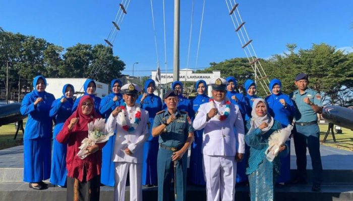 Komandan Lanal Sabang Pimpin Upacara Purna Tugas Prajurit