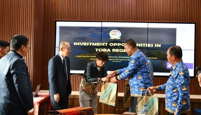 ‎Perkuat Sektor Pertanian dan Pariwisata, Investor Asal Jepang Jajaki Kerja Sama Strategis di Kabupaten Toba