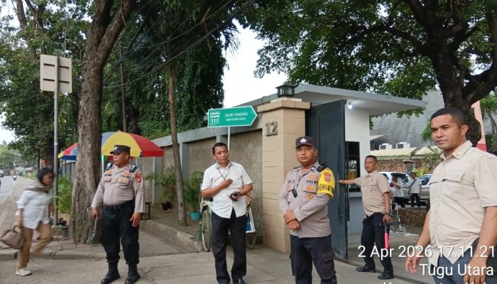 Polisi Pengamanan Ketat Ibadah Kamis Putih di Koja, 1.500 Jemaat Ikuti Perayaan Paskah dengan Khidmat