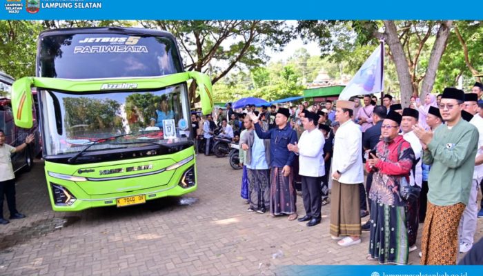 Ribuan Santri asal Lampung Balik ke Lirboyo Jawa Timur
